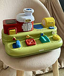 Розвиваюча гра BY 305 (18) звуки тварин, мелодії, звукові ефекти, регулювання гучності, пальчикові гри, в коробці, фото 2