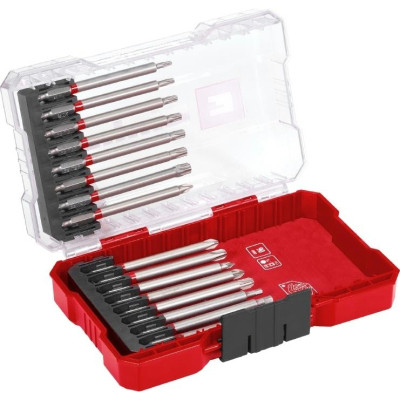 Набор бит Einhell 16шт, PH, PZ, Torx, 80мм, кейс (118973) (U0950545_BR), фото 1