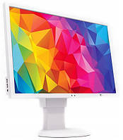 Монітор 24" NEC EA244WMi IPS (1920x1200px / колір-white / VGA / DVI-D / HDMI / D-Port / Class A) Б/У