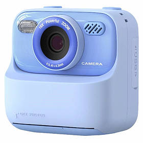 Дитяча камера миттєвого друку Instant Print Camera P79 (Синій)