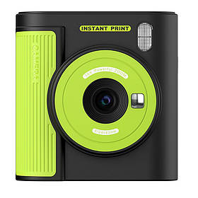 Дитячий фотоапарат Instant Print Camera P99 з миттєвим термодруком (Чорно-зелений)