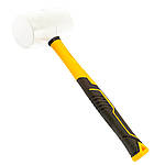 Киянка гумова біла 450 г фібергласова ручка SIGMA (4317301)