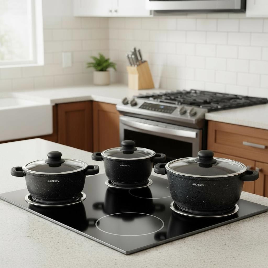 Набір каструль Ardesto Gemini Anzio, 6 предметів