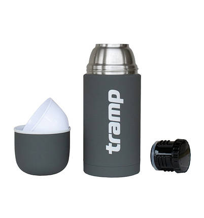 Термос питний Tramp Soft Touch TRC-108-grey 0.75 л, фото 1