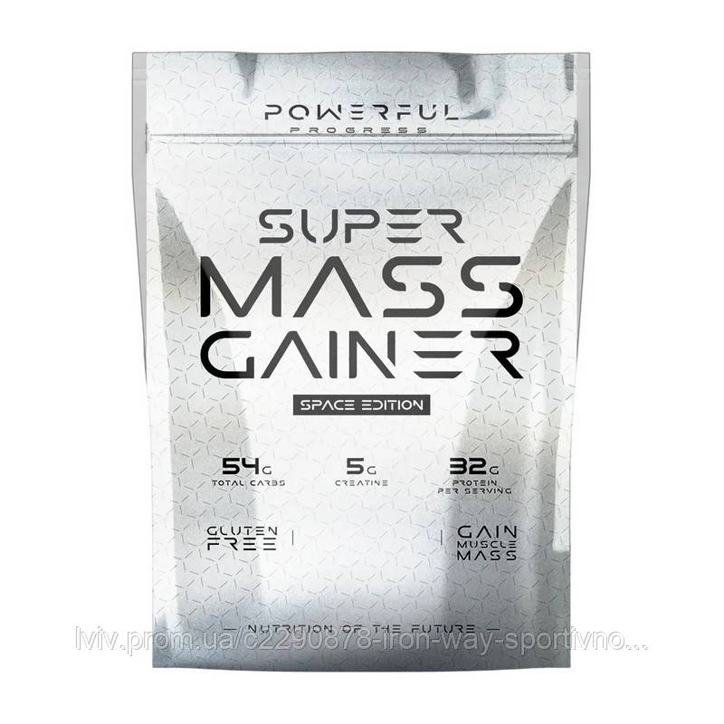 Powerful Progress Super Mass Gainer (2 kg, strawberry), фото 1