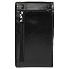 Шкіряна сумка-чохол для телефона панч GAlc-2122-4lx чорний глянець, фото 2
