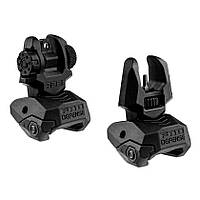 Набір: цілик і мушка FAB Defense FRBS Black на планку Pitcatinny