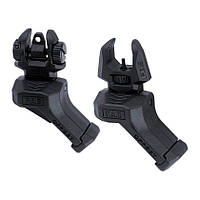 Набір: цілик та мушка FAB Defense FRBS OFFSET на планку Picatinny (чорний)