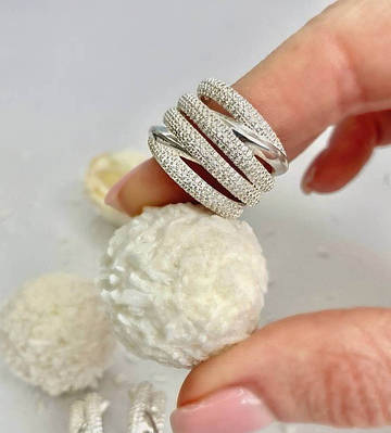 Каблучки срібні