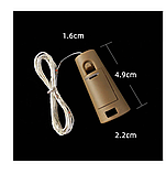 LED-гірлянда “Пробка” 2 м, 20 LED, на батарейках, тепле жовте світло, фото 7