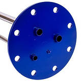 Фланець під сухі тени для бойлера AEG D зовнішній = 180mm L трубок = 410/410/406mm (під анод М6), фото 3