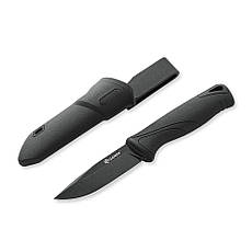 Ніж Ganzo G807BW-BK чорний з чохлом