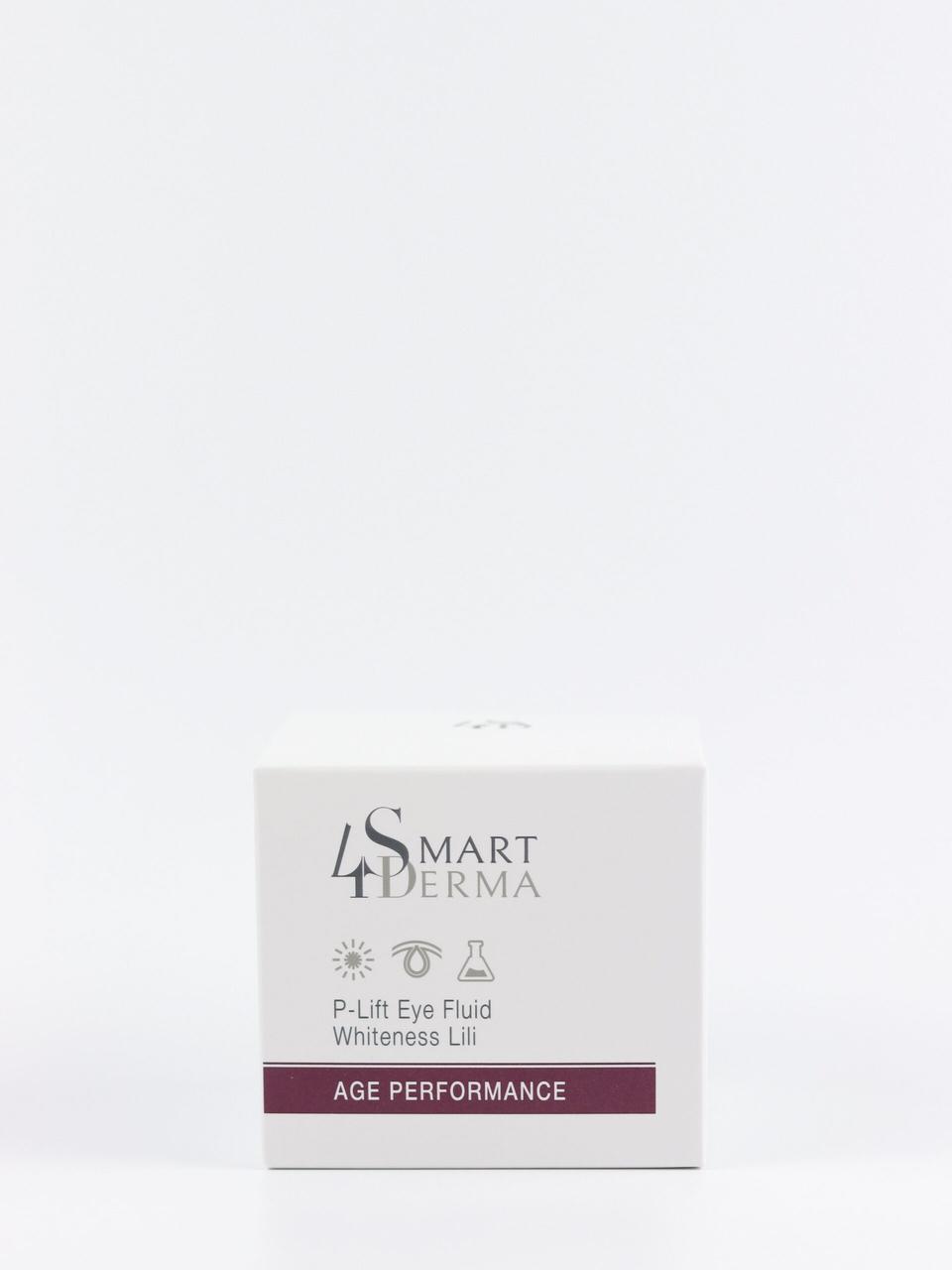 Smart4Derma Age Performance P-Lift Eye Fluid Whiteness Lili Пептидний ліфтинг-флюїд для зони навколо очей «Білосніжна лілія» 30 м