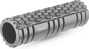 Масажний ролик Gymtek для йоги та фітнесу EVA 45см сірий