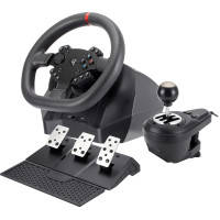 Кермо GamePro RW575PM з педалями та коробкою передач XBOXONE\/PS4\/PS3\/PC\/SWITCH (RW575PM)