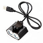 Подвійний ліхтар фара для велосипеда 2x CREE XML T6, фото 2