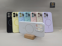Чохол м'який Iphone 15 Pro Max MagSafe SoftTouch Протиударний білий