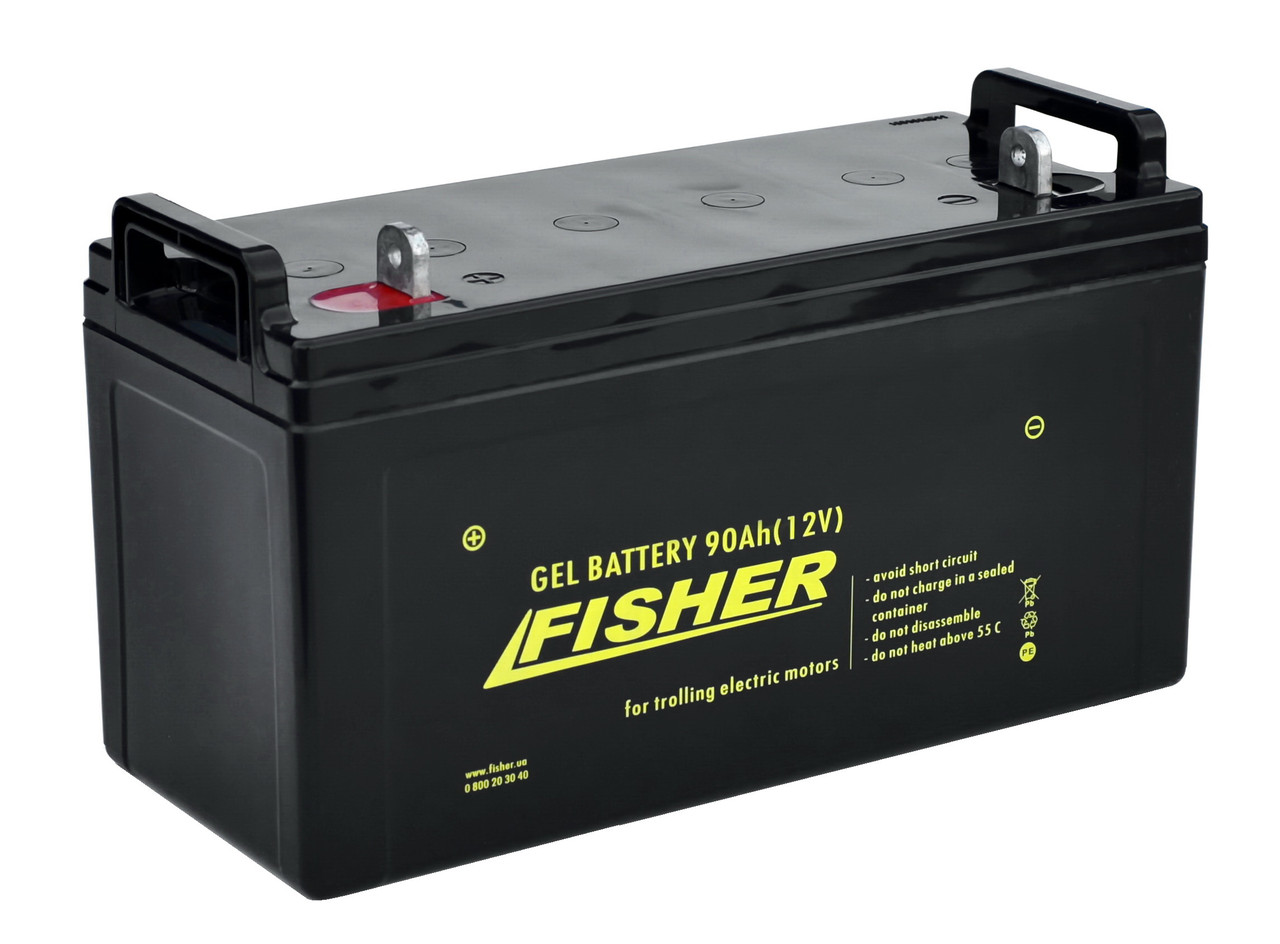 Гелевий акумулятор 90Ah Fisher 12B