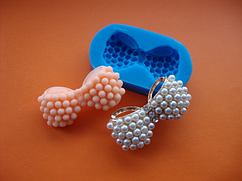 Силіконовий молд "Брошка бантик"