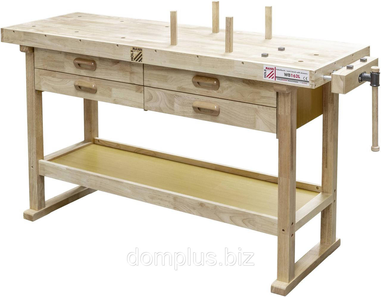 Плотницкий стол Holzmann Maschinen WB162L (Ш x В x Г) 1625 x 860 x 510 мм, фото 1