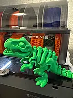 Рухомий скелет динозавра T-Rex заввишки 15 см із міцного пластику для ігор або декору в дитячу