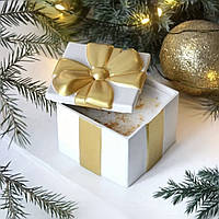 Набір молдів для свічника/кашпо «Подарунок», тара + кришка. 1 набір.