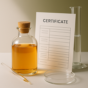 Як обрати постачальника ароматичної сировини: що має бути в паспорті якості
