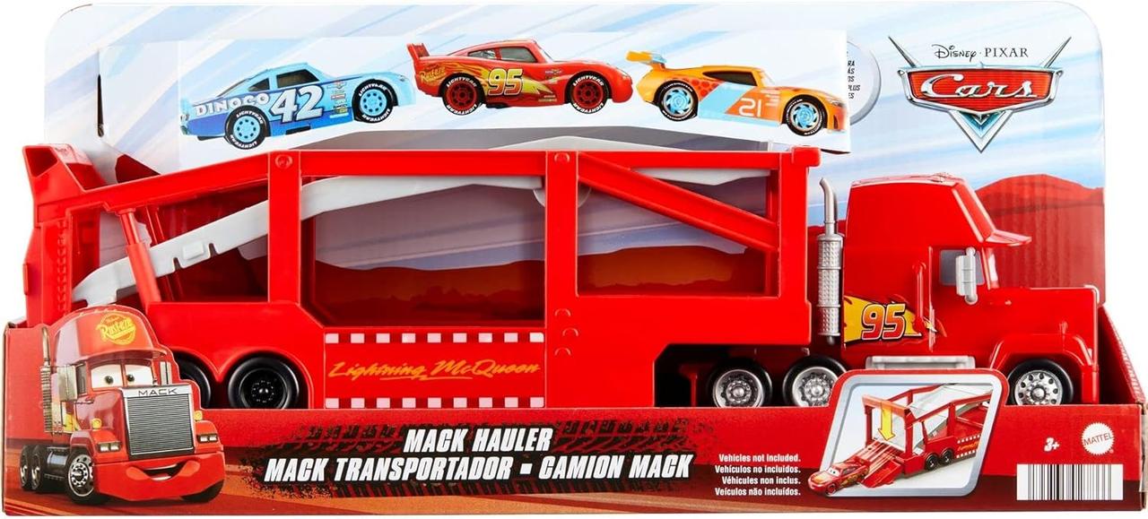 Автовоз Трейлер Тачки Маквін Мак Хаулер Disney and Pixar Mack Hauler Mattel