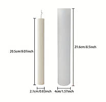 Силіконова форма для свічок “Лінія стилю”