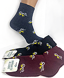 Шкарпетки жіночі, повна махра, зимові "Christmas bells" 23-25р. (12 пар!) Варос, фото 3