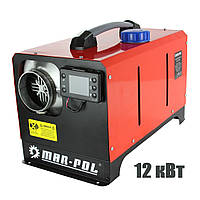 Автономний дизельний обігрівач Mar-Pol 12кВт Webasto 12В/15А, 230В/50Гц вебасто з пультом ДК (M80951)