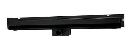 Трап для душу VBI KENT WALL 2в1 70 BLACK настінний настінний, фото 1