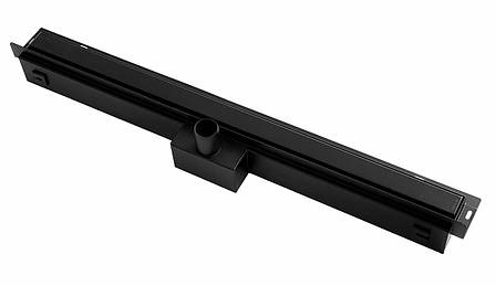 Трап для душу VBI KENT WALL 2в1 70 BLACK настінний настінний, фото 2