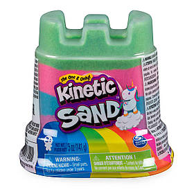 Пісок для дитячої творчості - KINETIC SAND МІНІ-ФОРТЕЦЯ (різнокольоровий, 141 g)