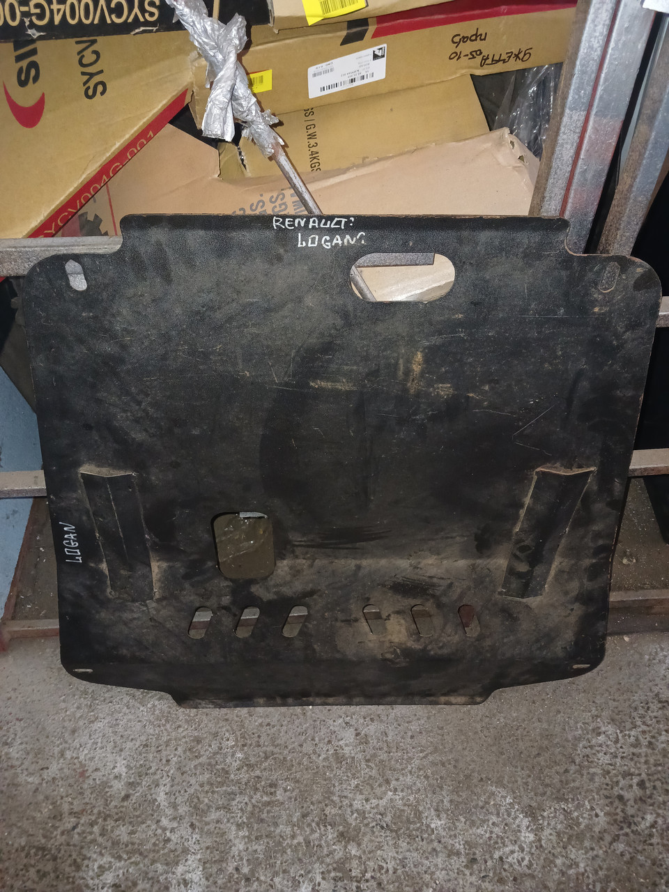 Захист двигуна рено-логан, фото 1