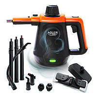 Пароочисник відпарювач з комплектом насадок Adler Steam Cleaner 2000 Вт 3.5 Бара 450 мл (AD 7038 B)