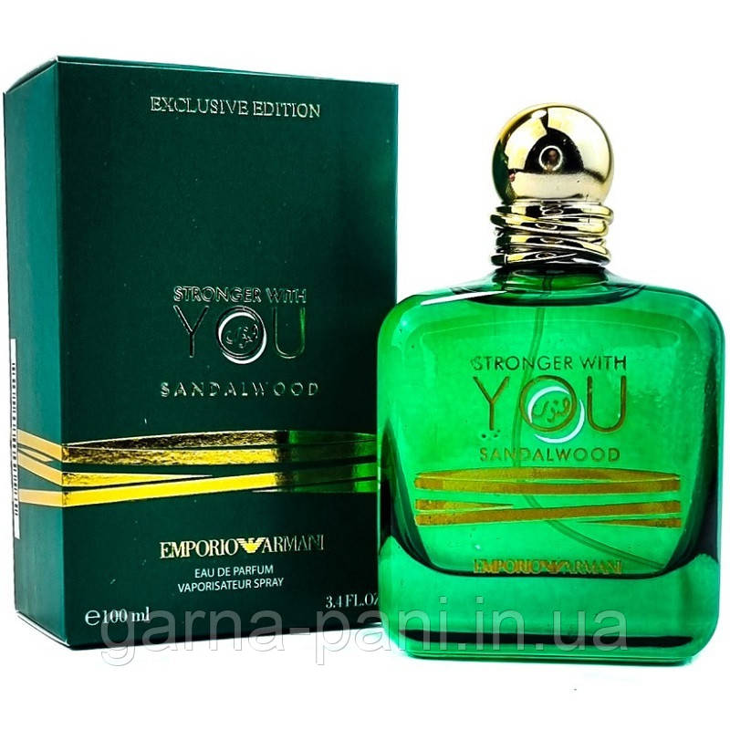 Emporio Armani Stronger With You Sandalwood EDP 100 мл, фото 1