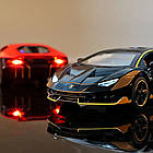 Машинка 1:32 Lamborghini Centenario LP770 (Diecast Model Cars) Чорна матова
