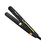 Міні випрямляч та плойка 2в1 CkeyiN чорного кольору, портативний стайлер для волосся 180°C Вилка америка + європа