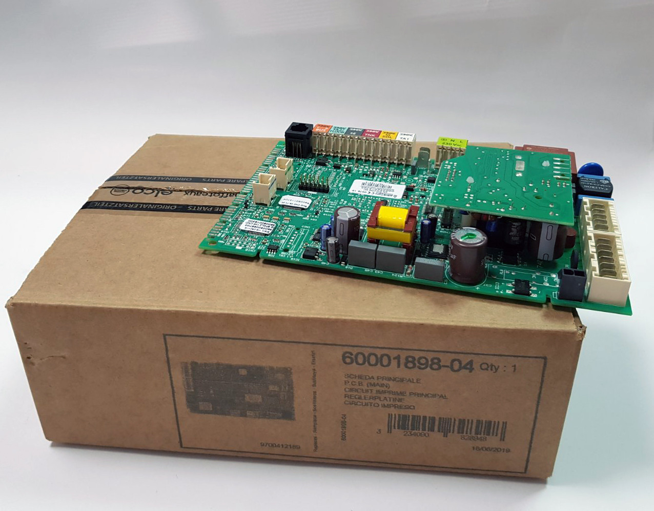 Плата управління на котел Ariston GENUS PREMIUM EVO, Chaffoteaux TALIA GREEN EVO 60001898, фото 1