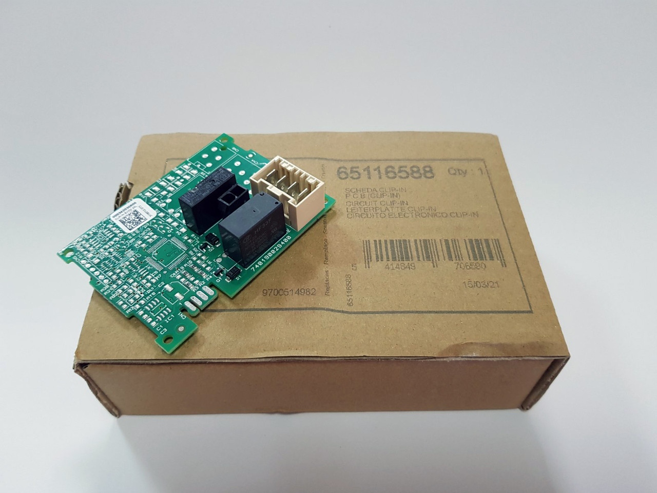 Плата шини даних на газовий котел Ariston Clas One, Clas One System 65116588, фото 1