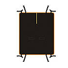 Автогамак для собак і котів 145×135 см — водонепроникний чохол на заднє сидіння з оксфордської тканини Чорний