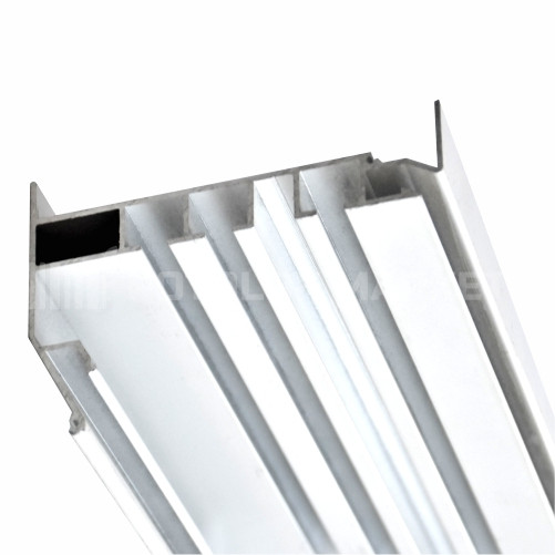 «Гардина», 3 смуги (ГК), білий - 1110 г. Профіль алюмінієвий для натяжних стель, фото 1