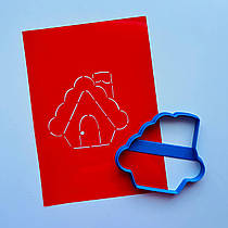 3D-формочки-вирубки для пряників "Будинок 34"