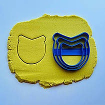 3D-формочки-вирубки для пряників "Набір підков 6 см, 8 см, 10 см"