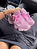 Утеплені New Balance 9060 Pink жіночі кросівки Нью Беланс 9060 рожеві замша єврозима на флісі, фото 6