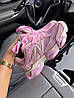 Утеплені New Balance 9060 Pink жіночі кросівки Нью Беланс 9060 рожеві замша єврозима на флісі, фото 8