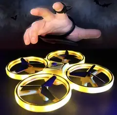 Квадрокоптер Dowellin Gravity керування браслетом (жовтий)