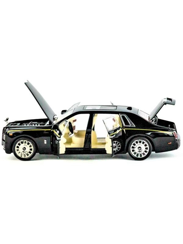 G458901-DC24102 Металева машинка 1:24 Rolls-Royce Phantom 3 кольори інерція, світло, звук, фото 1