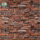 Самоклеюча декоративна 3D панель 700х770х5мм Червона цегла піщаник (058) SW-00000177